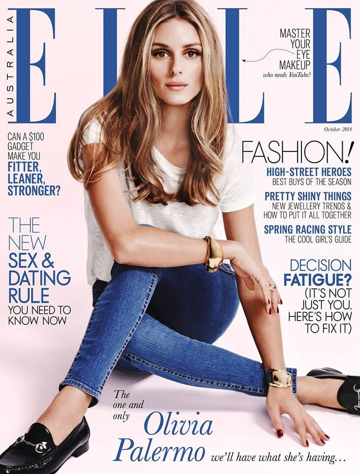 Elle Australia, October 2014