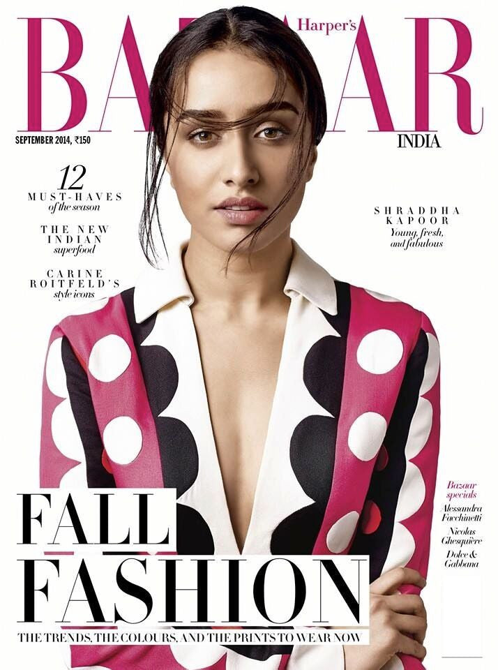 Harper’s Bazaar India, September 2014