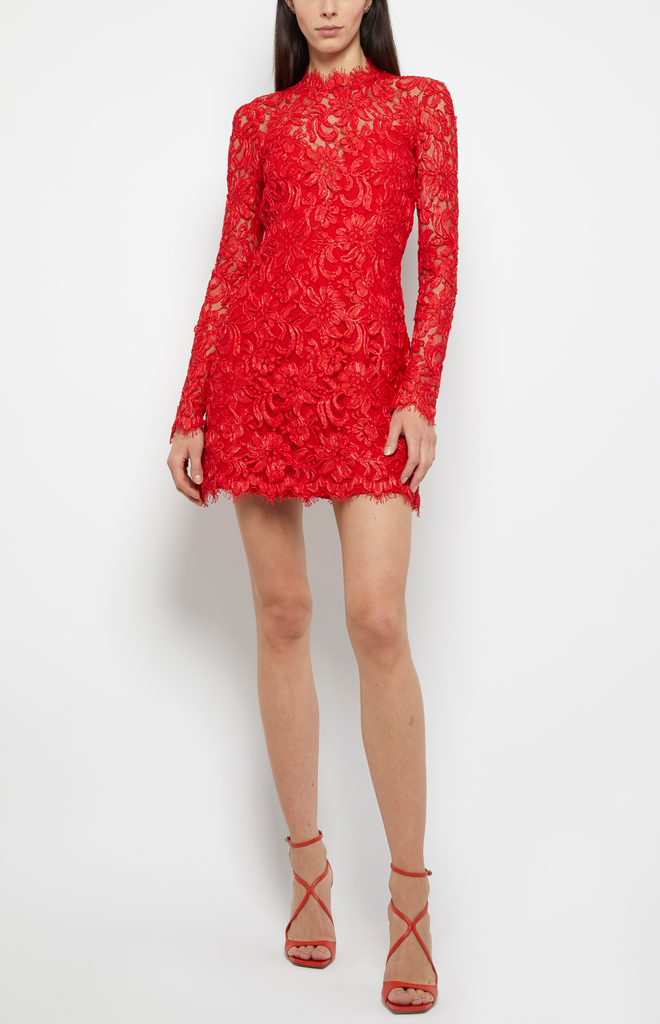 LONG SLEEVE MINI DRESS Prabal Gurung